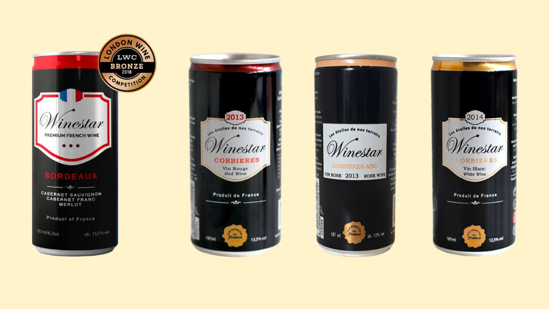 Winestar cans